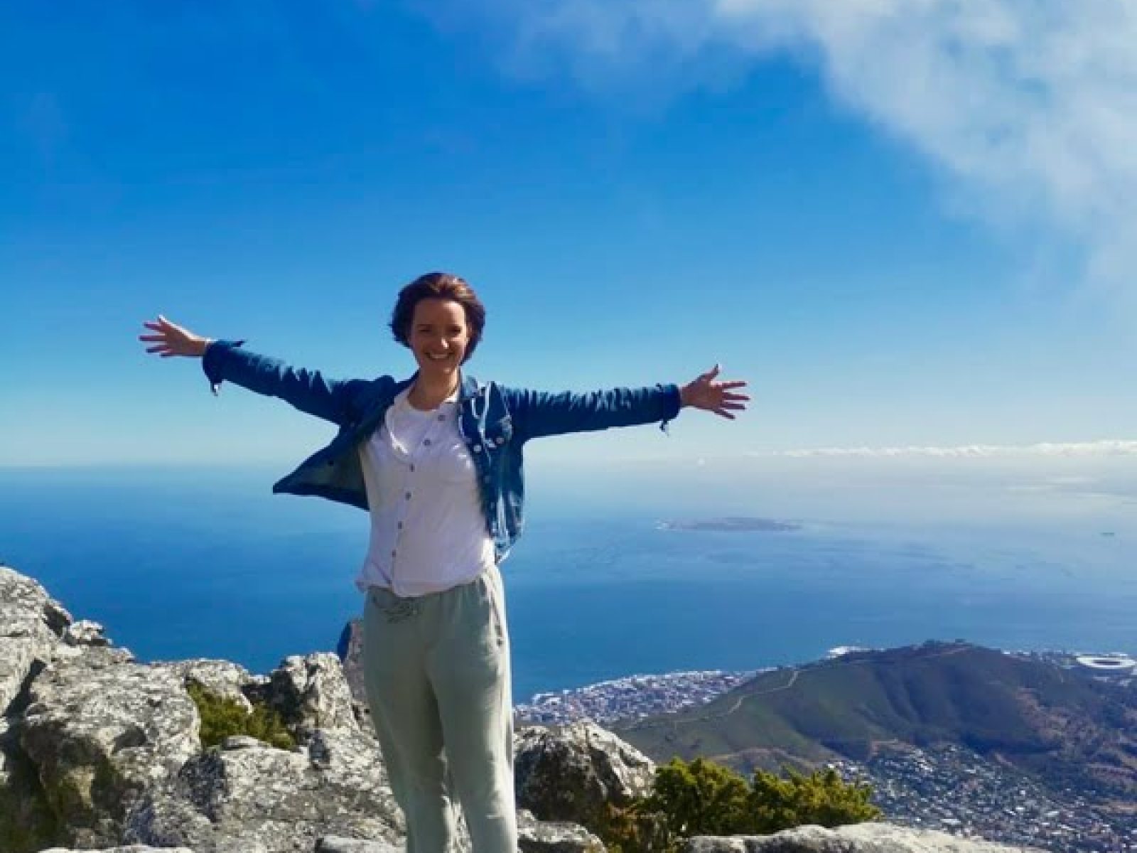 Lisa on Table Mountain (1)
